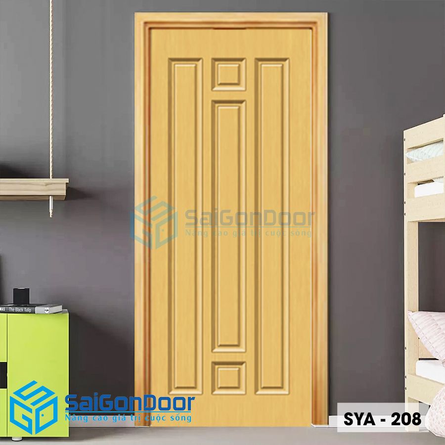 Cửa nhựa Sung yu SYA-208 1 cua nhua sungyu mau cu SYA 208