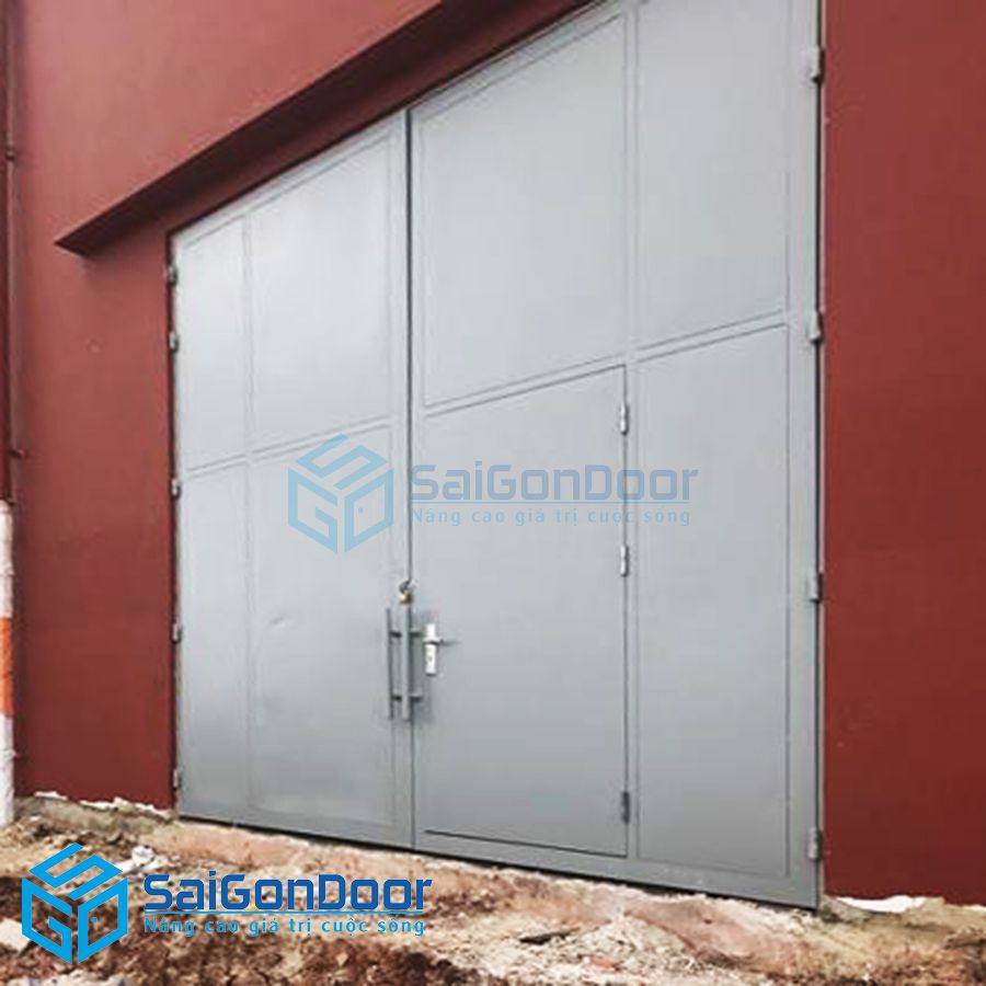 Cửa chống cháy Nhà Xưởng 1 cua thep chong chay 2