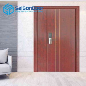 Cửa Gỗ HDF Melammine 2P1R2