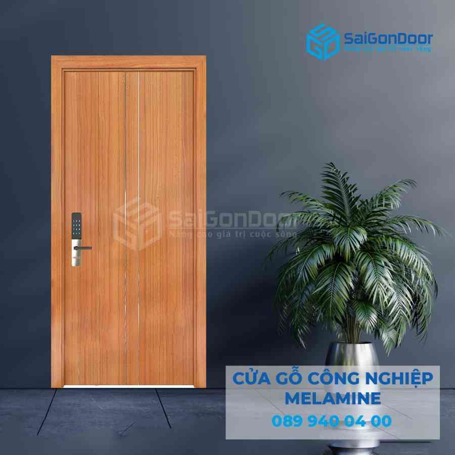 Cửa Gỗ HDF Melammine P1R2a 1 Cua go HDF Melammine P1R2a.jpg SGD MDFMe