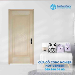 Cửa Gỗ HDF Veneer 1B ash