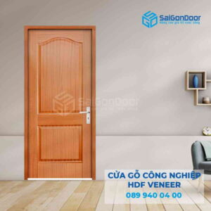Cửa Gỗ HDF Veneer 2A xoan dao 3