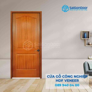 Cửa Gỗ HDF Veneer 2A xoan dao 4