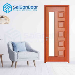 Cửa Gỗ HDF Veneer 6GL cam xe 4