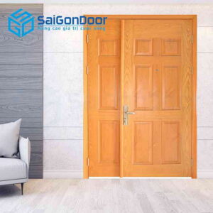 Cửa Gỗ HDF Veneer 9A oak soi