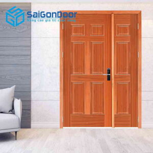 Cửa Gỗ HDF Veneer 9A sapele