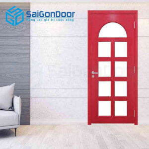 Cửa Gỗ MDF Veneer P1G9 hong
