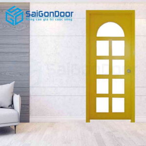 Cửa Gỗ MDF Veneer P1G9 mau vang