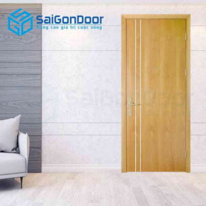 Cửa Gỗ MDF Veneer P1R2 ash 2
