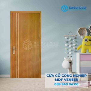 Cửa Gỗ MDF Veneer P1R2