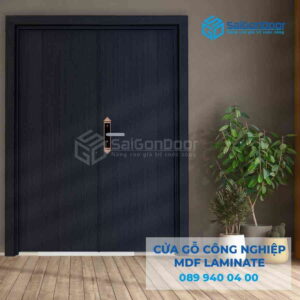 Cửa Gỗ Công Nghiệp MDF Laminate 2P1