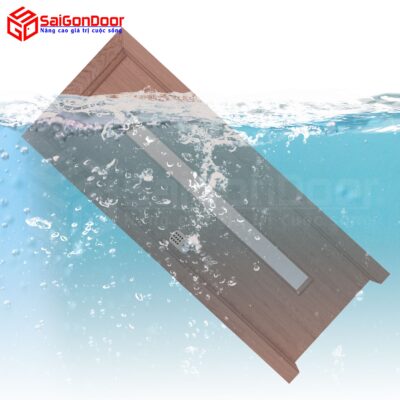Cửa gỗ nhà tắm Composite SaiGonDoor